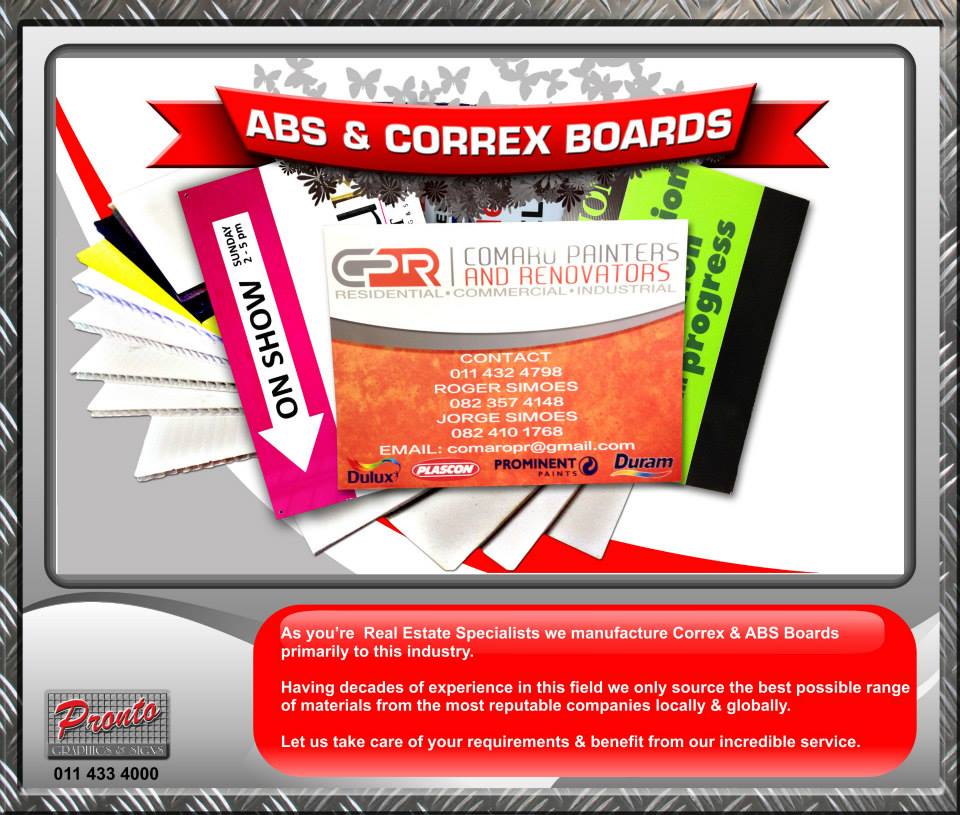 Correx and ABS Ad