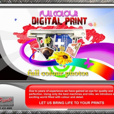 Full Colour Digi Print